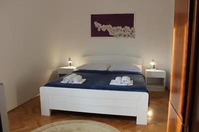 Krevet ili kreveti u jedinici u objektu Apartments Petrada