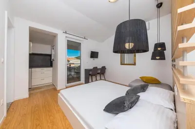 Krevet ili kreveti u jedinici u objektu Apartments Gavran