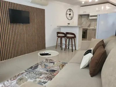 TV i/ili zabavni centar u objektu Villa de Blue 3