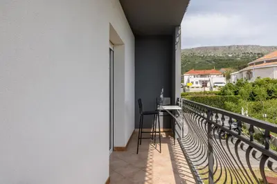 Balkon ili terasa u objektu Mediterano Apartments