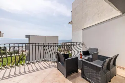 Balkon ili terasa u objektu Mediterano Apartments