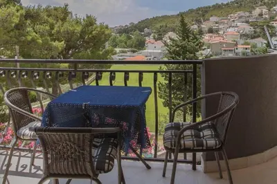 Balkon ili terasa u objektu Apartments with WiFi Dugi Rat, Omis - 21251