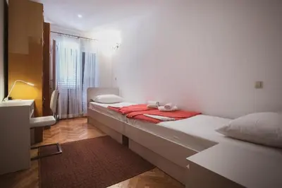 Krevet ili kreveti u jedinici u objektu Apartments with WiFi Dugi Rat, Omis - 21251