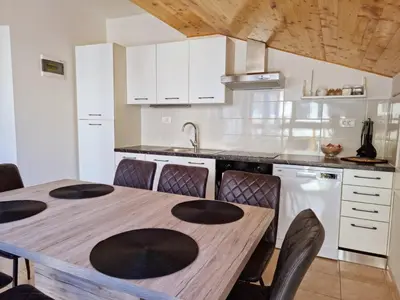 Kuhinja ili čajna kuhinja u objektu Apartment Hana