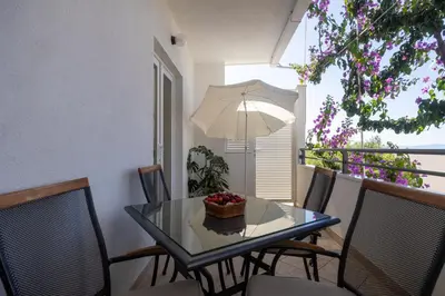Balkon ili terasa u objektu Apartments Josip II