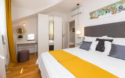 Krevet ili kreveti u jedinici u objektu Villa Moon
