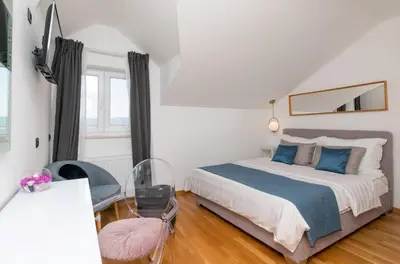 Krevet ili kreveti u jedinici u objektu Villa Moon