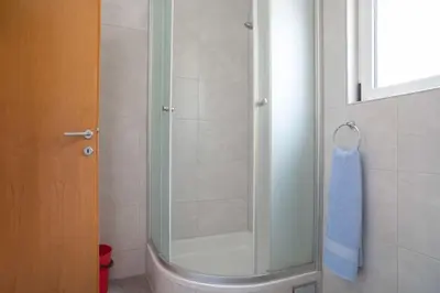 Kupaonica u objektu Ivana - Sea view apartment with garage