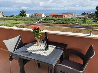 Balkon ili terasa u objektu Time for you apartment