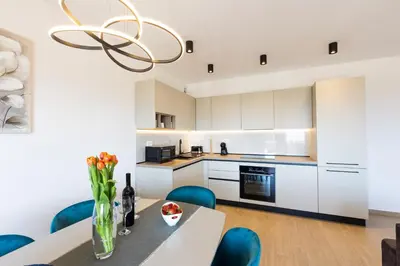 Kuhinja ili čajna kuhinja u objektu Time for you apartment