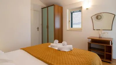 Krevet ili kreveti u jedinici u objektu Mozart apartments