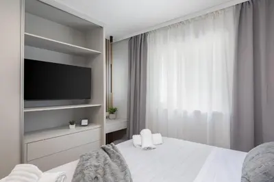 Krevet ili kreveti u jedinici u objektu A&N Luxury Apartment
