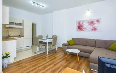 Kuhinja ili čajna kuhinja u objektu Apartman Darija 2