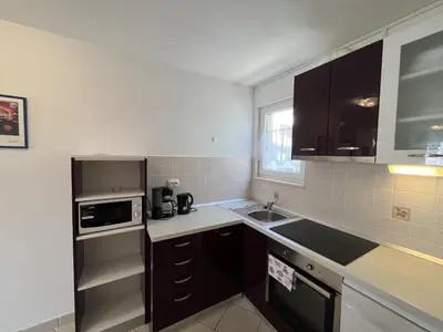 Kuhinja ili čajna kuhinja u objektu Apartments Diana