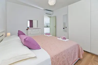 Krevet ili kreveti u jedinici u objektu Forr Apartments - Hvar, Croatia