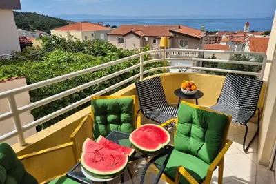 Balkon ili terasa u objektu Apartment Marjano