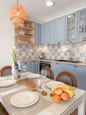 Kuhinja ili čajna kuhinja u objektu Villa M apartment Podstrana-private pool 30 m2