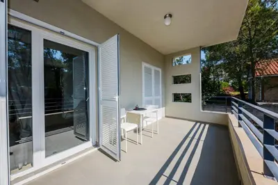 Balkon ili terasa u objektu Studio Apartment Stela