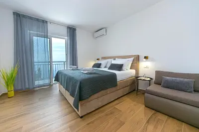 Krevet ili kreveti u jedinici u objektu Apartment Vidra