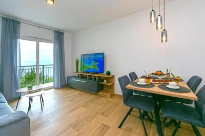 TV i/ili zabavni centar u objektu Apartment Vidra