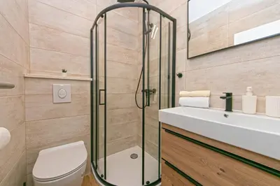 Kupaonica u objektu Apartment Vidra