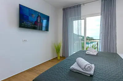 TV i/ili zabavni centar u objektu Apartment Vidra