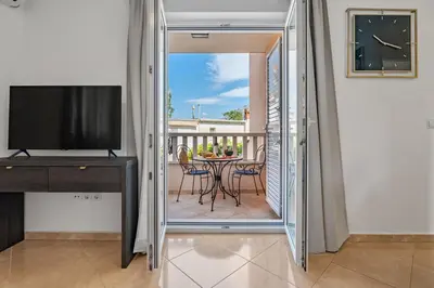 TV i/ili zabavni centar u objektu Villa Lux