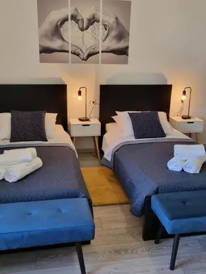 Krevet ili kreveti u jedinici u objektu Apartman Meli in village Brusje