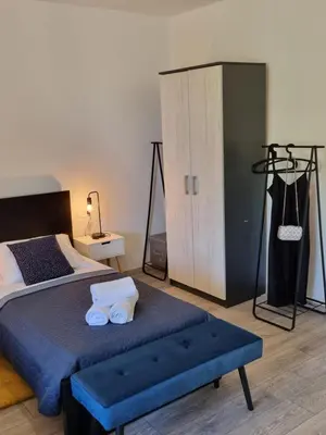 Krevet ili kreveti u jedinici u objektu Apartman Meli in village Brusje