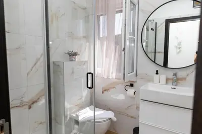 Kupaonica u objektu Lučica, Luxury Rooms By the Sea