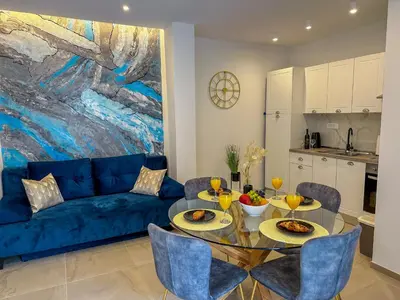 Kuhinja ili čajna kuhinja u objektu Apartman Lubina