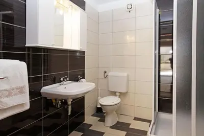 Kupaonica u objektu Holiday apartments Lidija