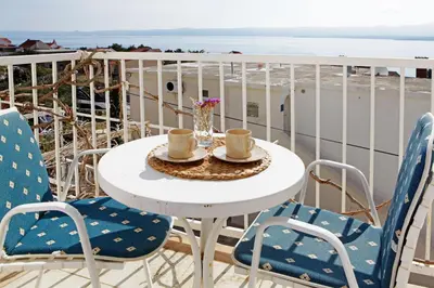 Balkon ili terasa u objektu Holiday apartments Lidija