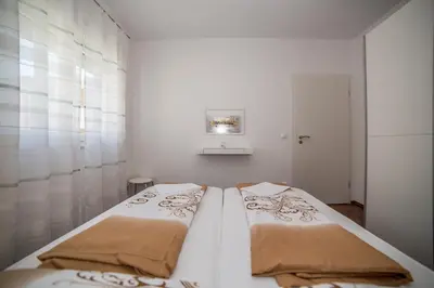Krevet ili kreveti u jedinici u objektu Apartments Kati
