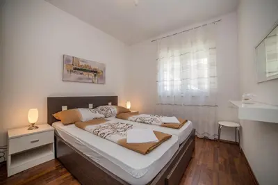 Krevet ili kreveti u jedinici u objektu Apartments Kati