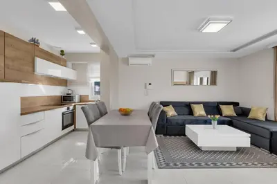 Kuhinja ili čajna kuhinja u objektu Apartment Hrvoje -nur 50m bis zum Meer - Makarska Exklusiv