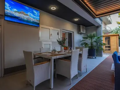 TV i/ili zabavni centar u objektu Apartment del Alma