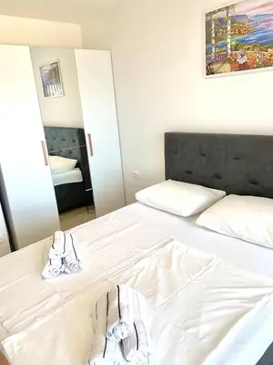 Krevet ili kreveti u jedinici u objektu Apartment Dalmatino