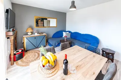 TV i/ili zabavni centar u objektu Sea View Apartment Ana