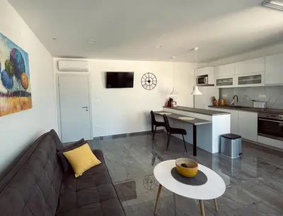 Kuhinja ili čajna kuhinja u objektu Apartment Lantana Hvar