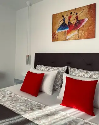Krevet ili kreveti u jedinici u objektu Apartment Lantana Hvar