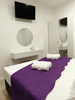 Krevet ili kreveti u jedinici u objektu Apartment Lantana Hvar