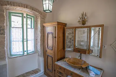 Kupaonica u objektu Terra Arhaica - Authentic house and traditional breakfast