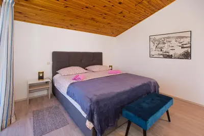 Krevet ili kreveti u jedinici u objektu Kuća Gorjana