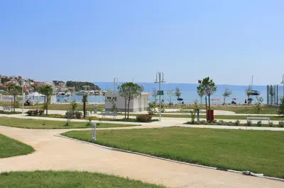 Tlocrt objekta Apartments with a parking space Podstrana, Split - 20678