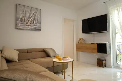 Tlocrt objekta Apartments with a parking space Podstrana, Split - 20678