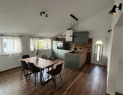 Kuhinja ili čajna kuhinja u objektu Apartment View