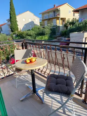 Balkon ili terasa u objektu Apartmani Elisa