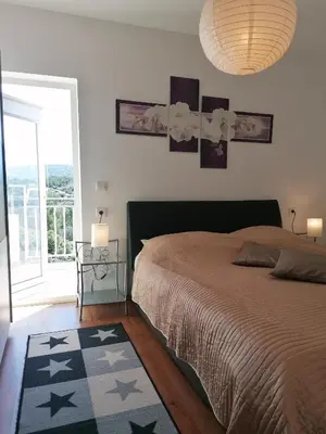 Krevet ili kreveti u jedinici u objektu Lovely 2-bedroom apartment Lavender