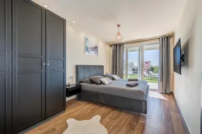 Krevet ili kreveti u jedinici u objektu Villa La Vie - Podstrana